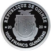 1000 Francs Guinéens 1000 GNF = JPY 18
