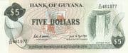 5 Dollars 5 GYD = JPY 3.77