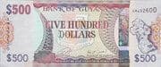 500 Dollars 500 GYD = JPY 377