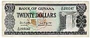 20 Dollars 20 GYD = JPY 15