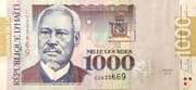 1000 Gourdes 1000 HTG = JPY 1202