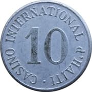 Token - Casino International d'Haiti (Port Au Prince) - Haiti (1804-date)