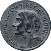25 Centimes - Chambres de Commerce - Hérault [34] (Zinc, distant dates) - Department of Hérault