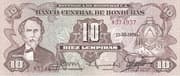 10 Lempiras 10 HNL = JPY 59