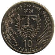 10 Francs - Isle of Pines