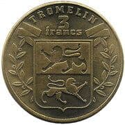 3 Francs 3 XPF = JPY 4.62