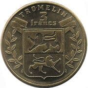 3 Francs 3 XPF = JPY 4.61