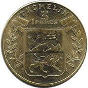 3 Francs 3 XPF = JPY 4.59