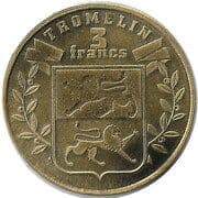3 Francs 3 XPF = JPY 4.60