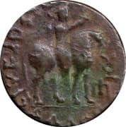 Tetradrachm - Sasan - 12 BC-130 AD (mint of Taxila Sirsukh) - Indo-Parthian Kingdom