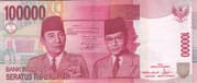 100 000 Rupiah 100 000 IDR = JPY 930