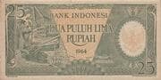 25 Rupiah 25 IDR = JPY 0.23