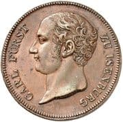 1 Thaler - Charles I (Copper pattern strike) - Isenburg