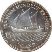 500 Krónur 500 ISK = JPY 643