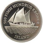 500 Krónur 500 ISK = JPY 642