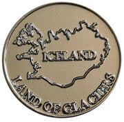 Medal - Land of Glaciers (Tourist Souvenir) - Iceland