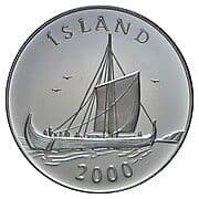 Medal - Icelandic Post (1000 years since the discovery of North America) - Iceland