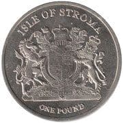 1 Pound (Scottish Fold) - Isle of Stroma