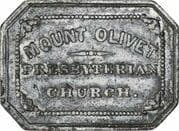 Communion token (Mount Olivet Church, Jamaica) - Jamaica