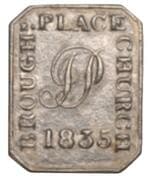Token - Broughton Place Church (New Broughton) - Jamaica