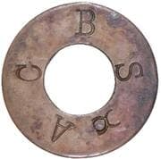 Compressed Air Token - British Sub-Aqua Club (Kingston) - Jamaica