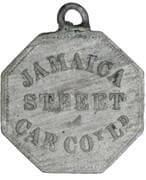 Token - Jamaica Street Car Co Ltd (Kingston) - Jamaica