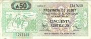 50 Australes - Jujuy