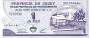 1 Peso - Jujuy