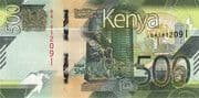 500 Shillings 500 KES = JPY 610
