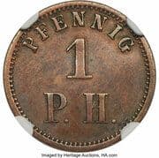 1 Pfennig - Wilhelm II - Kiau Chau