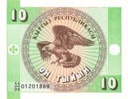 10 Tyiyn 0.10 KGS = JPY 0.18