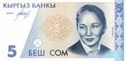 5 Som 5 KGS = JPY 9.01