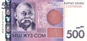 500 Som 500 KGS = JPY 901