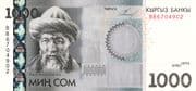 1000 Som 1000 KGS = JPY 1802
