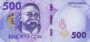 500 Som 500 KGS = JPY 911