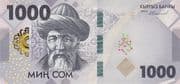 1000 Som 1000 KGS = JPY 1821