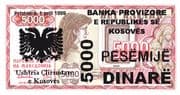 5000 Dinarë - Kosovo