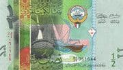 ½ Dinar ½ KWD = JPY 256