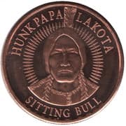 ½ Oz Copper (Lakota Tribe) - Lakota tribes