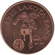1 Oz Copper (Lakota Bank) - Lakota tribes