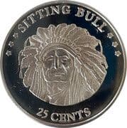25 Cents (Sitting Bull) - Lakota tribes