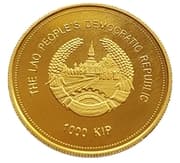 1000 Kip 1000 LAK = JPY 7.35