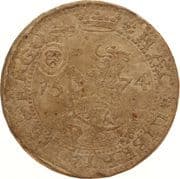 1 Gulden (countermarked) - Leiden