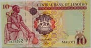 10 Maloti 10 LSL = JPY 96