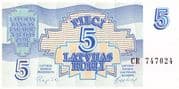 5 Rubļi