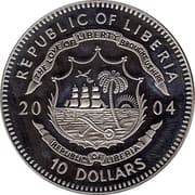 10 Dollars 10 LRD = JPY 8.54