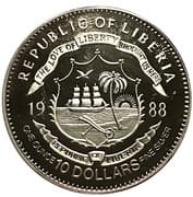 10 Dollars 10 LRD = JPY 8.54
