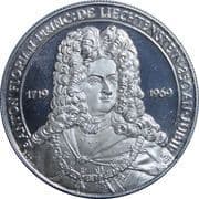Medal - Prince Anton Florian (250th Jubilee Anniversary) - Liechtenstein