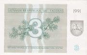 3 Talonas