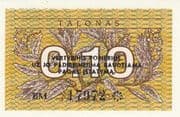 0.10 Talonas